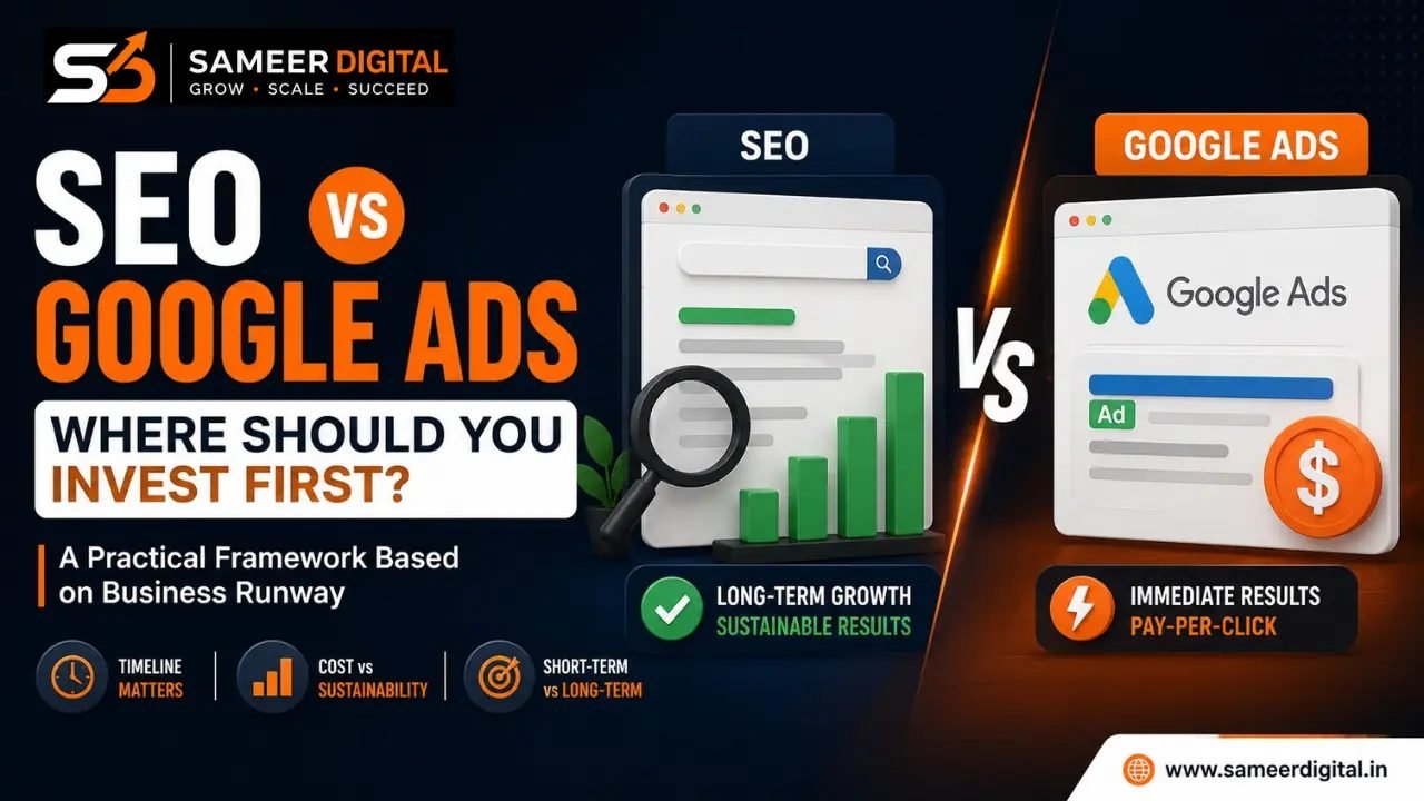 SEO vs Google Ads: Where Should You Invest First?
