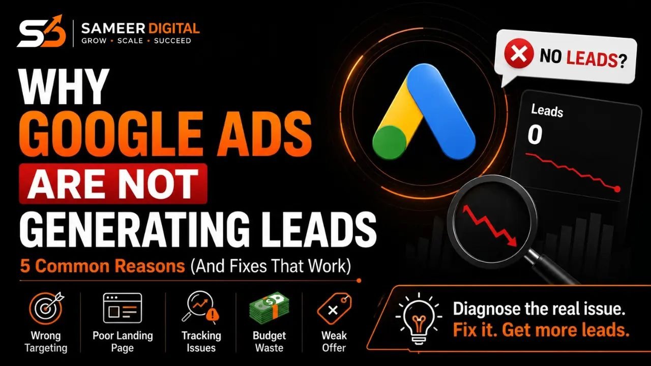 Why Google Ads Are Not Generating Leads (A Diagnostic Guide)
